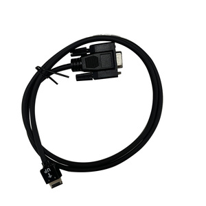 Cable de Depuración de Servomotores SANYO Serie <span class=keywords><strong>R</strong></span> Q AL-00490833-01, Cable de Programación con Puerto USB de 3 Metros para Automatización de Máquinas CNC y Motores AC - Product Image 1