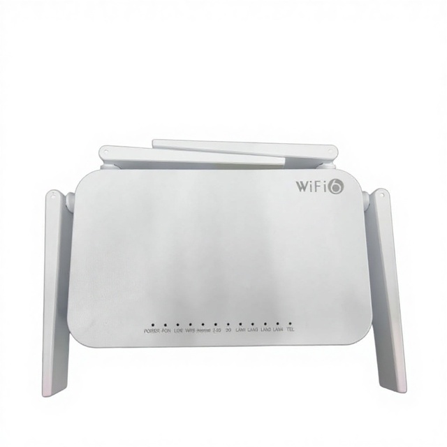 F890L Gigabit WiFi6 XPON Optical Modem with 4 LAN Ports 1 TEL Port 1 Year Warranty-Factory Direct Sales