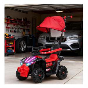 Coche de Juguete Interactivo con Luces y Sonidos, con Movimiento de Avance y Retroceso, Base de Dirección Segura, Edición Amarilla, Diseño de Coche para Bebés - Product Image 2