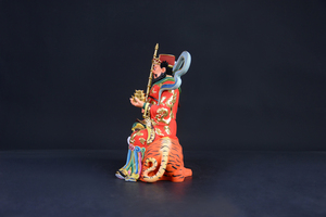 รูปปั้นเทพเจ้าแห่งความมั่งคั่ง ชุบทองสัมฤทธิ์ งานหล่อแบบพิมพ์ดิจิทัล รับสั่งทำตามแบบ สำหรับตกแต่งบ้าน - Product Image 4