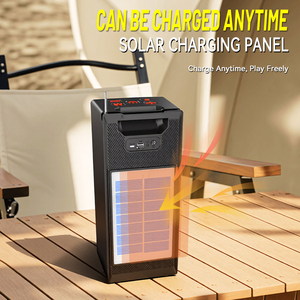SING-E ZQS-T518X 60W Haut-parleur portable à gamme complète avec génération d'énergie photovoltaïque, longue autonomie, <span class=keywords><strong>Bluetooth</strong></span>, compatible services OEM/support - Product Image 2