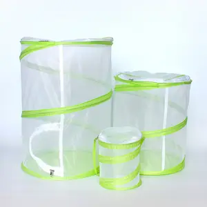 Foldable Pop Up Insect Enclosure Butterfly Insect Cage for Baby Caterpillars