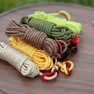 Climbing Custom Strong <b>Pull</b> Tie Arborist Rigging Tree 5mm Utility <b>Cord</b> <b>String</b> Polyester Double Braided Rope High Tenacity - Product Image 5