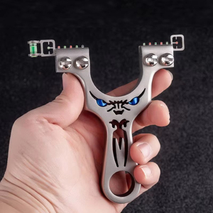 Meslek fabrikada güçlü balıkçılık lazer sapan paslanmaz çelik topu çekim kuş avlanma sapanı yay ve oklar - Product Image 4