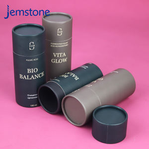 Tubo de papel de cilindro de grado alimenticio reciclado personalizado impreso redondo Kraft té café Contenedor de cartón embalaje - Product Image 5