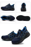 Baskets de sécurité unisexes Chaussures de sport confortables pour hommes Baskets de sécurité indestructibles Chaussures de sécurité décontractées