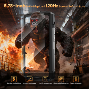 Teléfono Inteligente Resistente Fossibot Octa Core F113, Pantalla de 6.78 Pulgadas, 5G, IP68, Batería de Más de 20000 mAh, Android 15, Teléfono Resistente Profesional - Product Image 2