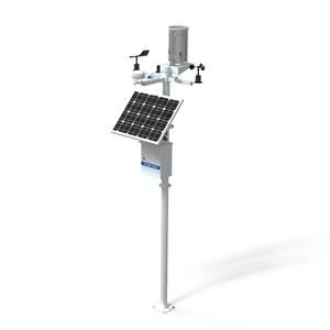 Estación Meteorológica analógica o RS485, pantalla de datos, Panel Solar, estación meteorológica para agricultura - Product Image 2
