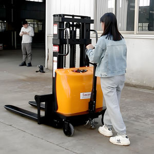 Gran oferta, 1,5 T, 2 toneladas, paleta portátil, Manual carretilla elevadora de carga automática, apilador manual semieléctrico de 3m, Recuperadores para restaurantes, nuevo - Product Image 6