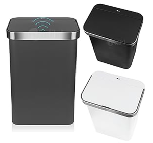 2026 Hot Sale Sensore <span class=keywords><strong>Dustin</strong></span>, Pattumiera Intelligente a Infrarossi a Batteria, in Polipropilene Leggero e Resistente alle Impronte Digitali - Product Image 1