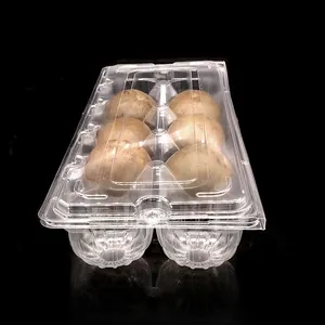 Momordica de plástico transparente con diseño profesional, caja de embalaje de fruta fresca de melocotón, kiwifruit 10, concha de almeja