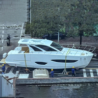Yacht à moteur en aluminium de 41 pieds Kinlife Factory Direct, cabine confortable, pour la location, les affaires et les loisirs