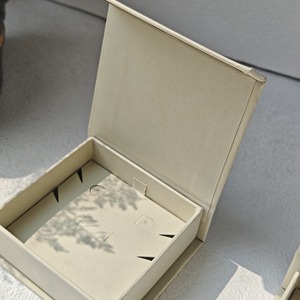 Custom Magnet flip cover box jewelry box earring ring <b>storage</b> box printed pattern - Product Image 1