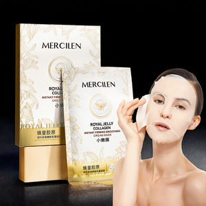 Mercilen Anti-Aging yüz maskesi hyaluronik asit infüzyon arı imparator kollajen bal kokulu kaldırma cilt gençleştirici levha - Product Image 3