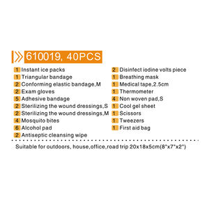 Nuevo producto Venta Directa Herramienta de emergencia para automóvil <span class=keywords><strong>Mini</strong></span> Tactical First Ifak Medical First Aid Kit - Product Image 2