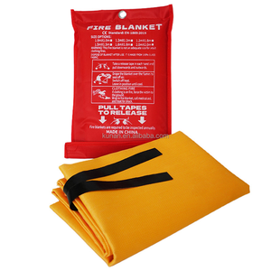Kunan Quick-Deploy 1000 ° Couverture anti-feu avec instructions de sécurité multilingues Conformité NFPA701 EN1869 OEM disponible - Product Image 2