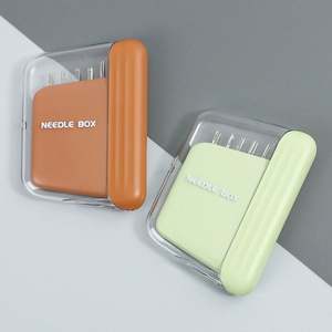 Portable Simple Durable Magnetic Needle <b>Storage</b> <b>Box</b> with Pin Holder Sewing Accessory for Hand Sewing and Embroidery - Product Image 4