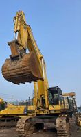 Excavatrice sur chenilles d'occasion KOMATSU PC1250, pelle arrière/pelle avant 6,7 m³, hydraulique avancée pour l'extraction minière et l'excavation de roches de grande envergure