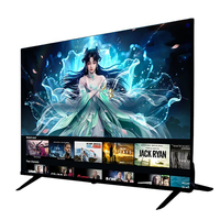 Televisor Smart TV de 55 Pulgadas, Televisión 4K de 24 a 110 Pulgadas, Televisor LED con Android WiFi, Televisores Inteligentes Google de 43 Pulgadas