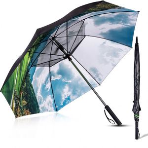 <b>Large</b> Golf <b>Umbrella</b> with Fan Inside - Product Image 2