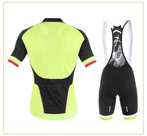 Trajes de ciclismo personalizados profesionales para adultos, bicicleta de montar al aire libre/Jersey de Motor y conjuntos de babero, camisa de seguridad transpirable de secado rápido, Top y pantalones - Product Image 6