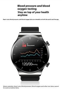 <span class=keywords><strong>Reloj</strong></span> Deportivo Inteligente <span class=keywords><strong>de</strong></span> Alta Gama con Pantalla AMOLED, Carga Inalámbrica, Llamadas, Pago NFC, Resistente al Agua IP68, Android, Alarma, Correa <span class=keywords><strong>de</strong></span> Silicona - Product Image 6