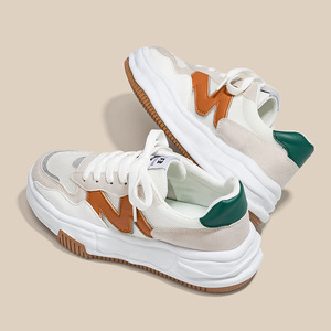Zapatos deportivos para <span class=keywords><strong>mujer</strong></span>, estilo dad shoes, modernos, de malla transpirable, para estudiantes, combinables con todo, zapatillas de moda, zapatillas <span class=keywords><strong>deportivas</strong></span> para correr. - Product Image 2