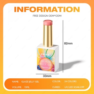 JTING - Colección de 24 Colores de Esmalte de Gel con Efecto Metálico, Ojo de Gato, Neón y Transparente - Product Image 2