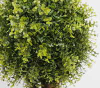 Büro-Innendekoration Wohnzimmer-Accessoires Buchsbaum-Kugel Künstliche Graskugel Baum Dreifach-Buchsbaum-Kugel Buchsbaum-Kunstbäume