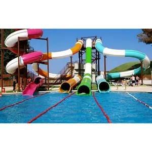 Carnival Rides Swim Toy Adult Pool Play Amusement Aqua Park Kid Tube Water Slides Outdoor