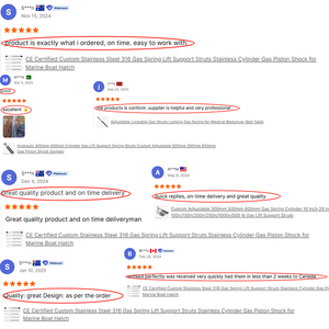 Thay thế bansbach EasyLift Xi lanh khí mùa xuân Lift hỗ trợ Struts Piston những cú sốc - Product Image 6