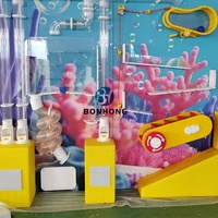 Permainan Dinding Bola Interaktif Berkualitas Tinggi Bonhong, Aktivitas Dinding Bola Sensorik untuk Anak, Taman Bermain Lunak Dalam Ruangan