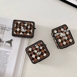 Funda Protectora Zenos Ins Girly Argyle de Cuero PU Impermeable para Pro con Espejo y Hebilla - Product Image 6