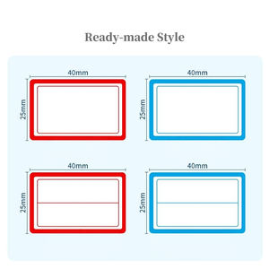 1x1.6英寸防水自粘定制姓名贴纸 - 耐用的UV胶印涂层纸，定制形状，适合多种用途 - Product Image 5