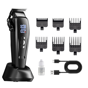 Recortadora de Pelo ODM de 12000mAh con Triple Modo de Velocidad, Recortadora de 2000mAh con Cuchilla de Acero Inoxidable Perfecta para <span class=keywords><strong>Barber</strong></span>ía y Cuidado Personal - Product Image 1