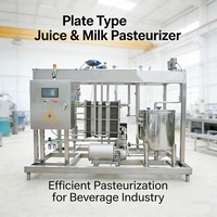 Ligne de production complète de machines de remplissage de cartons aseptiques pour jus de pomme, jus d'orange et lait pasteurisé