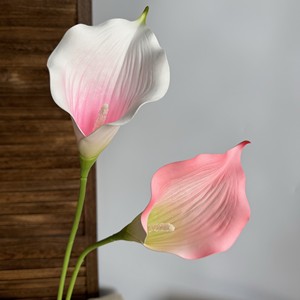 Flor Artificial de Lirio Calla Jinxi, Tallo Individual, para Boda, Decoración del Hogar, Resistente al Agua, Accesorios para Fotografía en Exteriores - Product Image 3