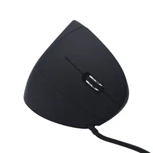 Wired Left Hand Vertical Mouse Ergonomic Gaming Mouse 1200 1600 DPI USB Optical Wrist Healthy Mice For PC Computer