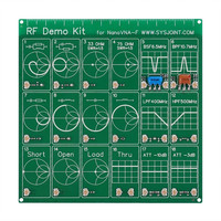 Kit de démonstration RF NanoVNA, carte de test RF, analyseur de réseau vectoriel, filtre de test, atténuateur, graphique de Smith