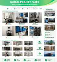 Batterie au lithium CERRNSS EU avec garantie de 10 ans, moniteur PC, stockage d'énergie domestique 15 kWh, batterie LiFePO4 48V 100AH 150AH 200AH 300AH