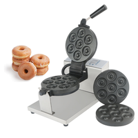 Machine à mini-beignets et gaufres numérique pour petites entreprises, machine à mini-beignets commerciale