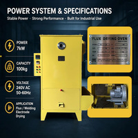 Four à flux et électrodes de type aspiration 100kg-500kg, 0-500 ℃
