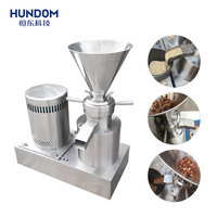 Machine de fabrication de sésame de qualité alimentaire 10 20 50 100 kg/h machine à lait de coco broyeur colloïdal de broyage de beurre d'arachide