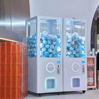 Machine distributrice de jouets à griffes style jeton, personnalisable, pour capsules de cadeaux, à monnayeur - Grande Vente