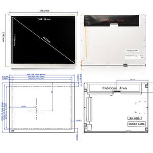 Auo 15 inch <span class=keywords><strong>LCD</strong></span> Modules 15.0 \ "1024x768 IPS màn hình công nghiệp tương tác Bảng điều chỉnh g150xan01.2 <span class=keywords><strong>LCD</strong></span> hiển thị - Product Image 2