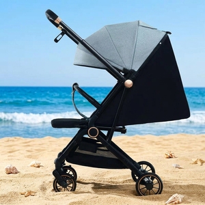 Cochecito de Bebé Portátil Personalizado para Recién Nacidos, Venta al por Mayor, Cochecitos de Bebé con Mango Reversible - Product Image 1