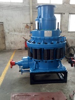 Concasseur à cône à ressort mini STM PYD600, machine de concassage de pierres automatique portable à cavité fine pour l'exploitation minière, la construction, la roche et le granit