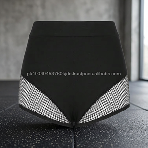 Womens Fishnet Booty Shorts See Through Hot <b>Pants</b> Mesh Sexy Bottoms Yoga Short Leggings Pole <b>Dancing</b> Shorts - Product Image 3