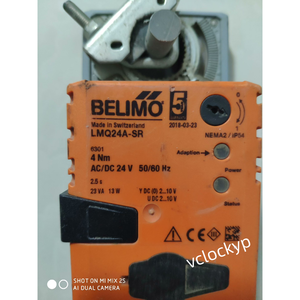 1 ชิ้น BELIMO ตัวกระตุ้นวาล์วลมความเร็วปานกลาง LMQ24A-SR มือสอง - Product Image 4