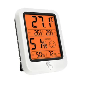 الرقمية غرفة الرطوبة مقياس الرطوبة ميزان الحرارة درجة الحرارة جهاز مراقبة الرطوبة